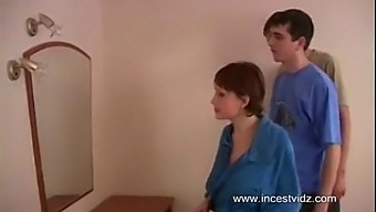 Pregnant Russian Teen Enjoys Playful Time With Her Siblings