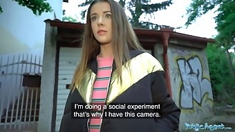 Sybil Kailena, The Public Agent, Encounters A Stranger And Engages In Spontaneous Rough Sex