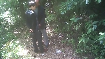 Gay Men In The Park Engage In Amateur Blowjob And Cruising