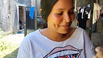 I Sneak A Peek At My Neighbor'S Butt And Get Off On Her Backside