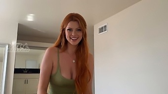 A Teen With Big Tits And A Big Cock Gets A Blowjob Challenge