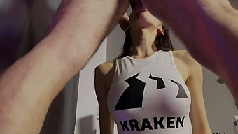 Stepbrother Takes Control During A Deepthroat Blowjob
