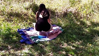 A Wild Camping Trip Ends In A Steamy Encounter With A Tattooed Brunette