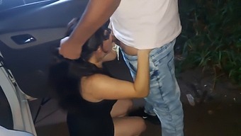 Cuckold Couple Enjoys Watching Unknown Cocks In Public Sex