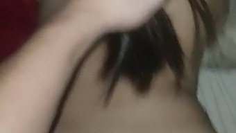 Asian Wife'S Solo Playtime: Pov Video Of Revealing Clothes And Self-Pleasure