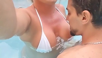 He Gave Me A Forceful Impact By The Swimming Pool