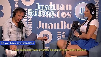 Juan Bustos Podcast Features Salome Gil'S Intense Dildo Session With A Sexy Dwarf