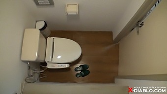 Voyeur Watches As Model Changes Clothes And Captures Images During Photo Shoot