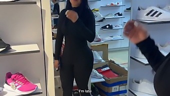 A Young Woman Meets A Fan And Leaves Together In A Steamy Encounter