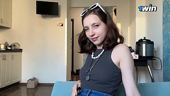 Met A Cute 18-Year-Old Ukrainian Schoolgirl On The Street And Had Sex With Her The Same Day.